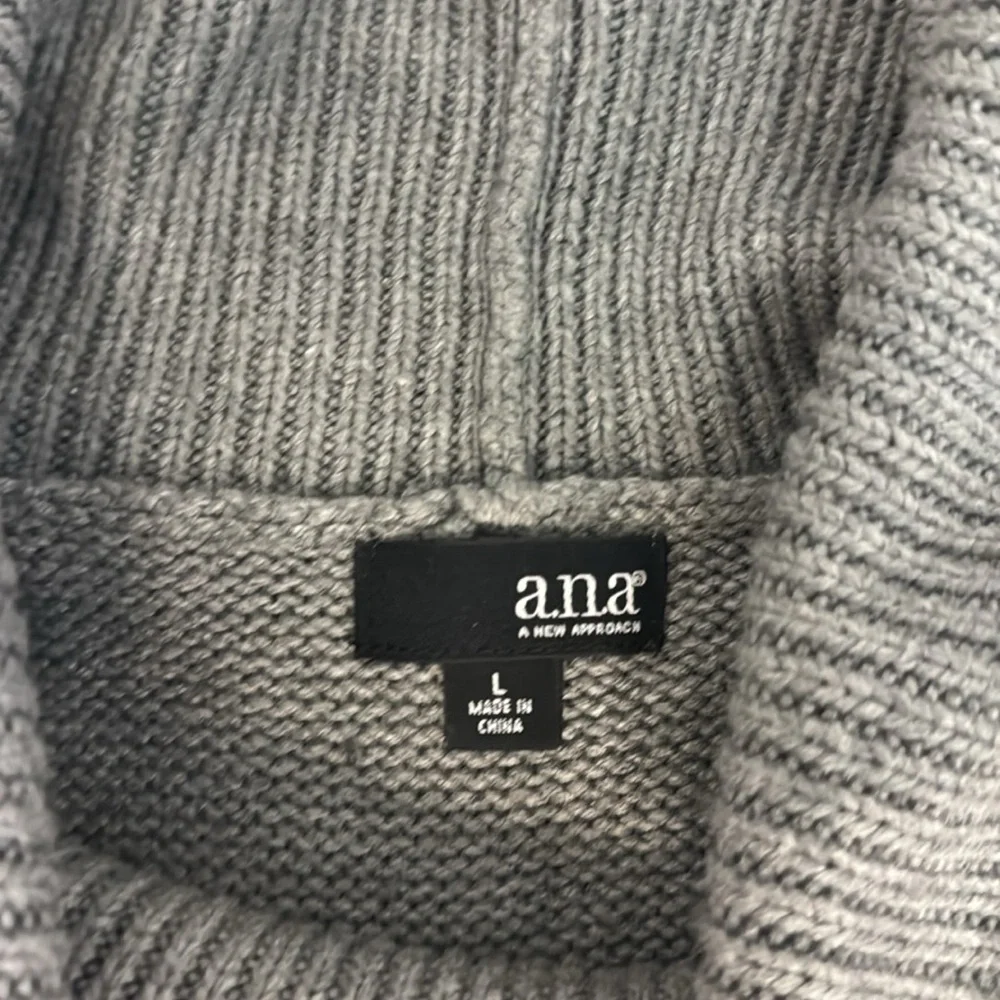 A.N.A gray long sweater dress